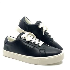 Sam Edelman Ethyl Sneaker Black Leather Women’s 9.5 M